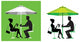 Couple Outdoor Cafe