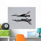 The USAF Thunderbirds Wall Mural