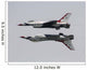 The USAF Thunderbirds Wall Mural