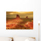 Sunrays through Clouds Sunset Wall Decal