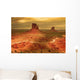 Sunrays through Clouds Sunset Wall Decal