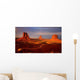 Monument Valley Sunset Wall Decal