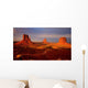 Monument Valley Sunset Wall Decal