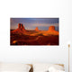 Monument Valley Sunset Wall Decal