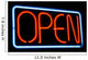 Open for Business Neon Sign Wall Mural