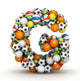 Sports Letter G Wall Decal
