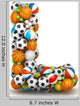 Sports Letter L Wall Decal