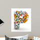 Sports Letter P Wall Decal