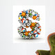 Sports Letter S Wall Decal