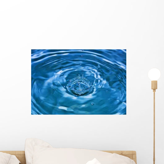 Falling Drop of Water 2 Wall Decal