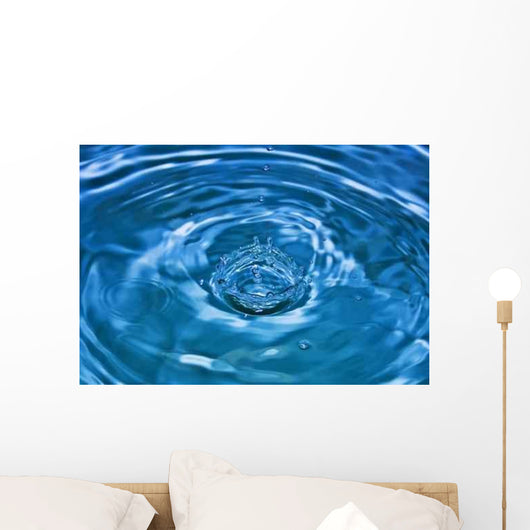 Falling Drop of Water 2 Wall Decal
