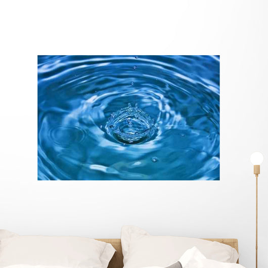 Falling Drop of Water 2 Wall Decal