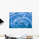 Falling Drop of Water 1 Wall Decal