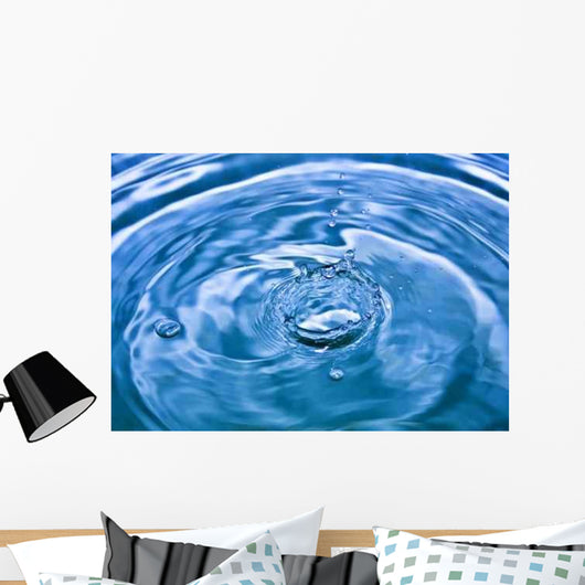 Falling Drop of Water 1 Wall Decal