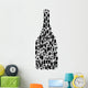 Black Complex Bottle Wall Decal