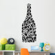 Black Complex Bottle Wall Decal