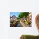 Urban scene in the city of Colmar, Alsace (Fr). Wall Mural