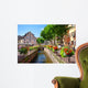 Urban scene in the city of Colmar, Alsace (Fr). Wall Mural