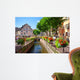 Urban scene in the city of Colmar, Alsace (Fr). Wall Mural