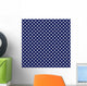 Seamless Polka Dot Vector Pattern Wall Decal