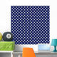 Seamless Polka Dot Vector Pattern Wall Decal