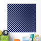 Seamless Polka Dot Vector Pattern Wall Decal