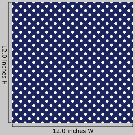 Seamless Polka Dot Vector Pattern Wall Decal