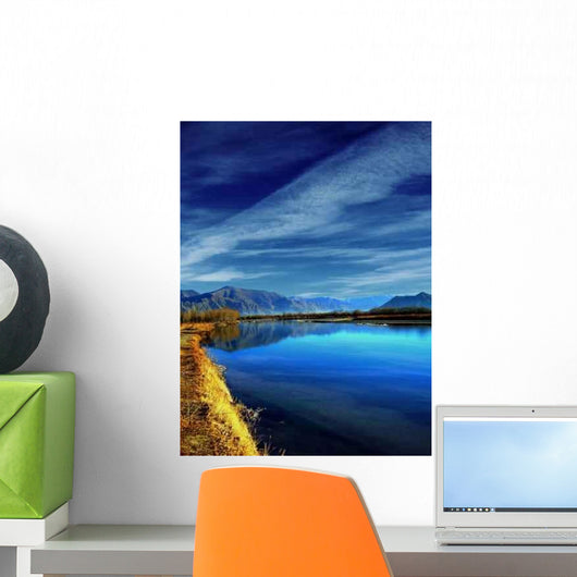Tibet Himalaya Lake - Horizontal Wall Decal