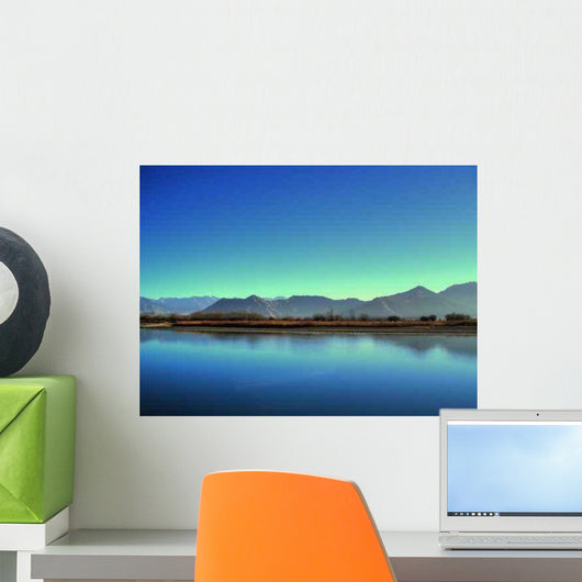 Tibet Himalaya Lake - Vertical Wall Decal