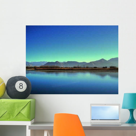 Tibet Himalaya Lake - Vertical Wall Decal