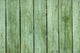 Old Green Wooden Fence