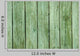 Old Green Wooden Fence