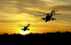 Helicopter Silhouettes Sunset