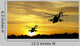 Helicopter Silhouettes Sunset