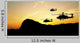 Helicopter Silhouettes Sunset