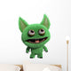 3D Monster Wall Decal