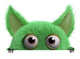 Furry Gremlin Wall Decal