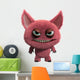 furry gremlin Wall Decal