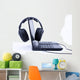 Headphones Wall Decal