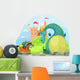 Dragon and Knight Wall Decal