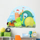 Dragon and Knight Wall Decal