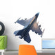 Military Jet Plane White Wall Decal