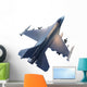 Military Jet Plane White Wall Decal
