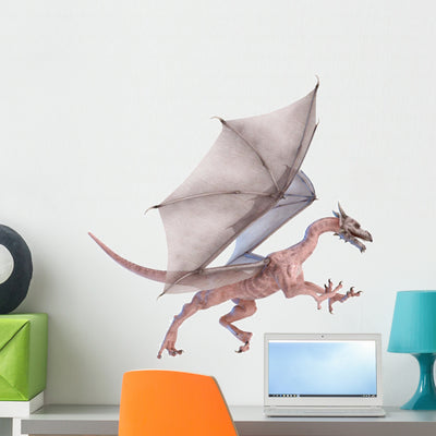 White Dragon Attack shown on a wall