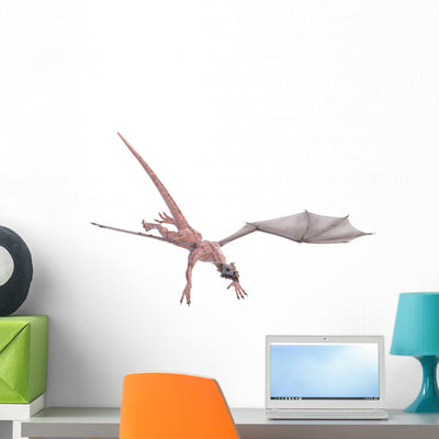 White Dragon Swoop shown on a wall