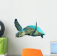 Hawksbill Sea Turtle Wall Decal