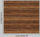 Seamless Parquet Texture Wall Decal