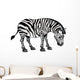 Zebra Wall Mural