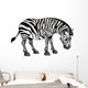 Zebra Wall Mural