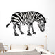 Zebra Wall Mural